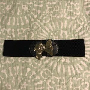 Urban outfitters metal bow belt